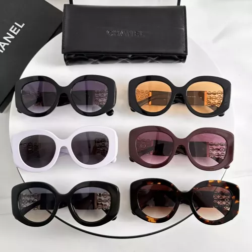 Replica Chanel AAA Quality Sunglasses #1295413 $64.00 USD for Wholesale