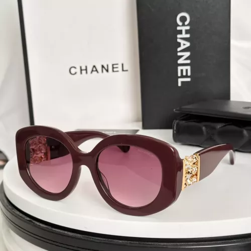 Wholesale Chanel AAA Quality Sunglasses #1295416 $64.00 USD, Wholesale Quality Replica Chanel AAA Quality Sunglasses