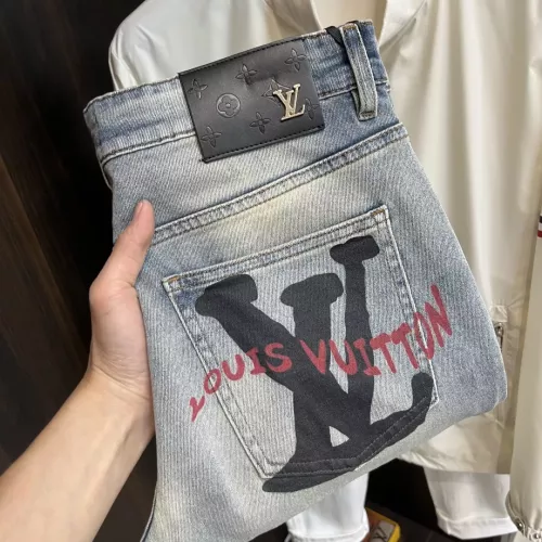 Wholesale Louis Vuitton LV Jeans For Men #1295419 $76.00 USD, Wholesale Quality Replica Louis Vuitton LV Jeans