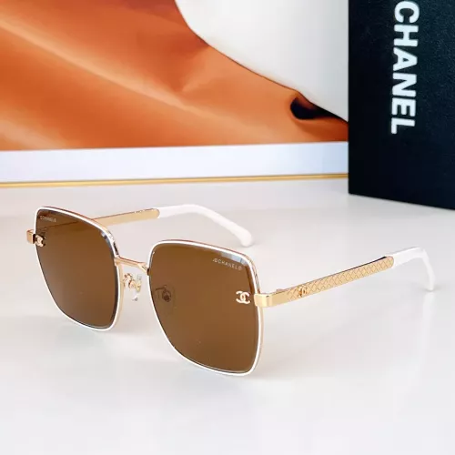 Wholesale Chanel AAA Quality Sunglasses #1295422 $64.00 USD, Wholesale Quality Replica Chanel AAA Quality Sunglasses