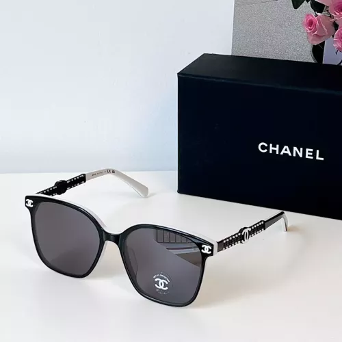 Wholesale Chanel AAA Quality Sunglasses #1295427 $64.00 USD, Wholesale Quality Replica Chanel AAA Quality Sunglasses