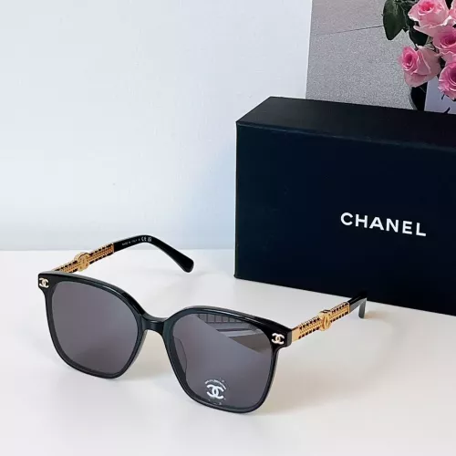 Wholesale Chanel AAA Quality Sunglasses #1295428 $64.00 USD, Wholesale Quality Replica Chanel AAA Quality Sunglasses