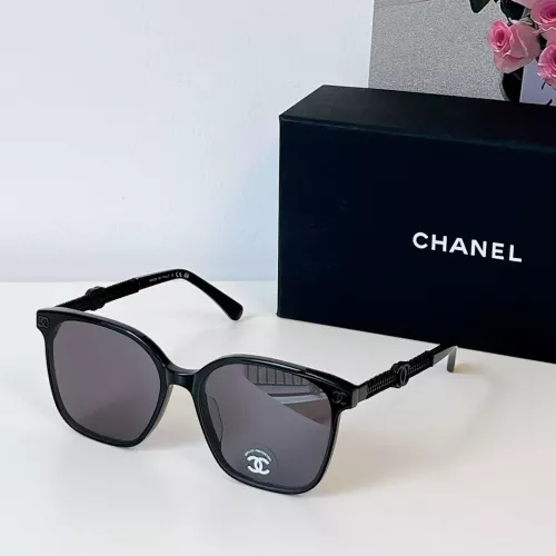 Wholesale Chanel AAA Quality Sunglasses #1295429 $64.00 USD, Wholesale Quality Replica Chanel AAA Quality Sunglasses