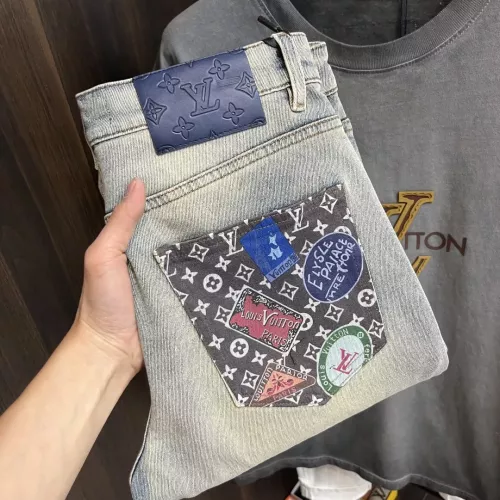 Wholesale Louis Vuitton LV Jeans For Men #1295432 $76.00 USD, Wholesale Quality Replica Louis Vuitton LV Jeans