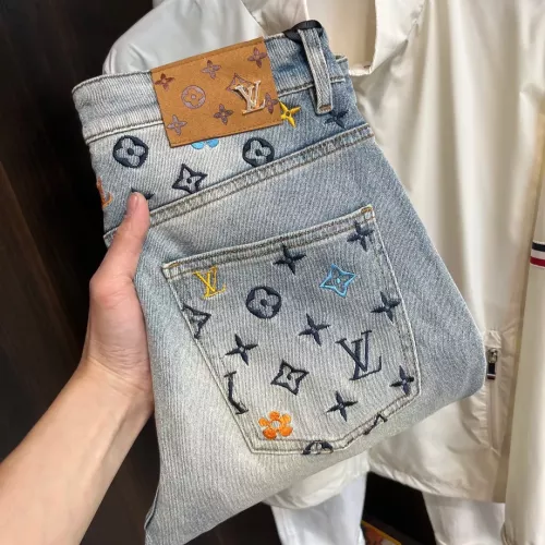 Wholesale Louis Vuitton LV Jeans For Men #1295434 $76.00 USD, Wholesale Quality Replica Louis Vuitton LV Jeans