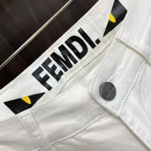 Replica Fendi Jeans For Men #1295436 $88.00 USD for Wholesale