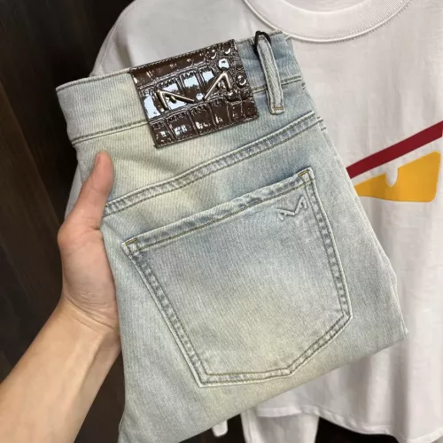 Wholesale Fendi Jeans For Men #1295438 $88.00 USD, Wholesale Quality Replica Fendi Jeans