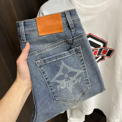 Wholesale Louis Vuitton LV Jeans For Men #1295441 $88.00 USD, Wholesale Quality Replica Louis Vuitton LV Jeans