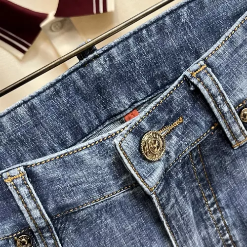 Replica Hermes Jeans For Men #1295446 $88.00 USD for Wholesale