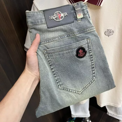 Wholesale Moncler Jeans For Men #1295447 $88.00 USD, Wholesale Quality Replica Moncler Jeans