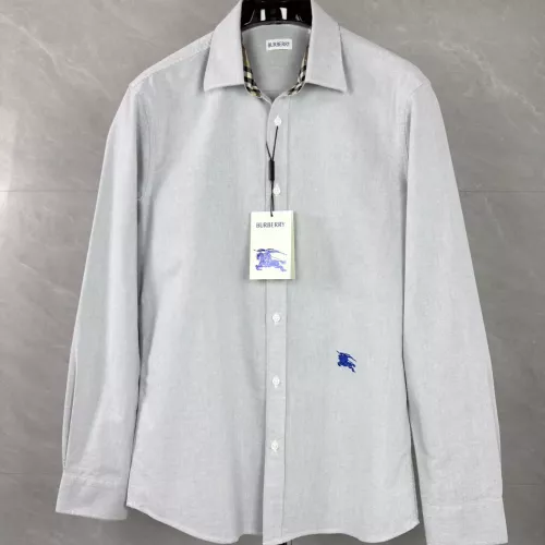 Wholesale Burberry Shirts Long Sleeved For Men #1295472 $92.00 USD, Wholesale Quality Replica Burberry Shirts