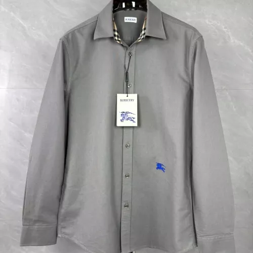 Wholesale Burberry Shirts Long Sleeved For Men #1295473 $92.00 USD, Wholesale Quality Replica Burberry Shirts