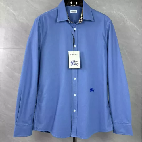 Wholesale Burberry Shirts Long Sleeved For Men #1295474 $92.00 USD, Wholesale Quality Replica Burberry Shirts