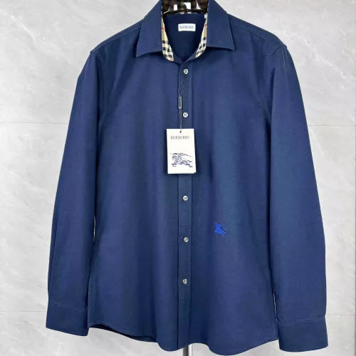 Wholesale Burberry Shirts Long Sleeved For Men #1295475 $92.00 USD, Wholesale Quality Replica Burberry Shirts