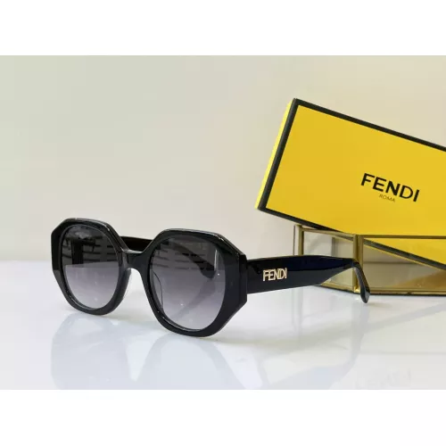 Wholesale Fendi AAA Quality Sunglasses #1295775 $60.00 USD, Wholesale Quality Replica Fendi AAA Quality Sunglasses