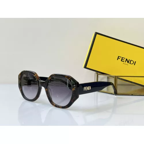 Wholesale Fendi AAA Quality Sunglasses #1295776 $60.00 USD, Wholesale Quality Replica Fendi AAA Quality Sunglasses