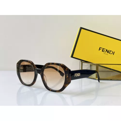 Wholesale Fendi AAA Quality Sunglasses #1295777 $60.00 USD, Wholesale Quality Replica Fendi AAA Quality Sunglasses