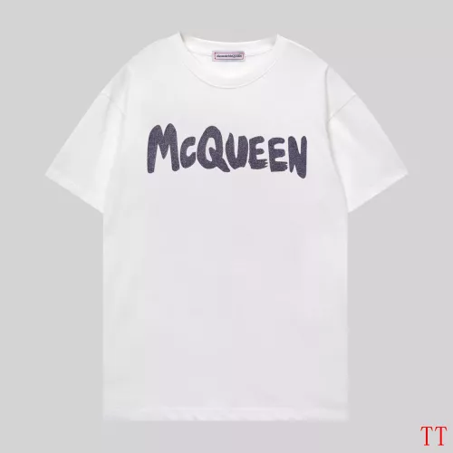 Wholesale Alexander McQueen T-shirts Short Sleeved For Unisex #1295790 $29.00 USD, Wholesale Quality Replica Alexander McQueen T-shirts