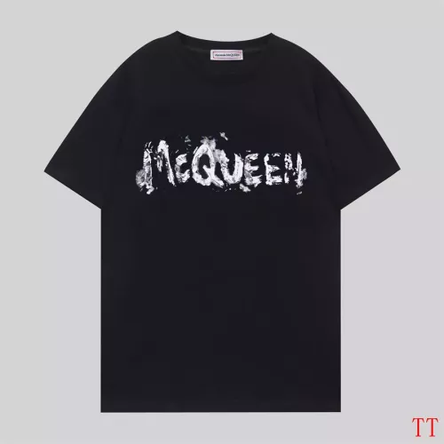 Wholesale Alexander McQueen T-shirts Short Sleeved For Unisex #1295802 $32.00 USD, Wholesale Quality Replica Alexander McQueen T-shirts