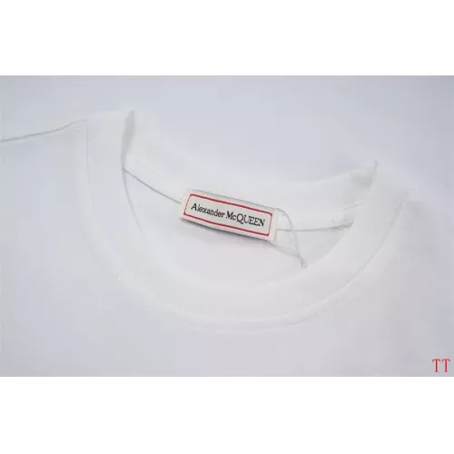 Replica Alexander McQueen T-shirts Short Sleeved For Unisex #1295812 $32.00 USD for Wholesale