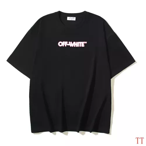 Wholesale Off-White T-Shirts Short Sleeved For Unisex #1295828 $29.00 USD, Wholesale Quality Replica Off-White T-Shirts