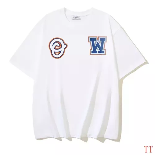 Wholesale Off-White T-Shirts Short Sleeved For Unisex #1295835 $29.00 USD, Wholesale Quality Replica Off-White T-Shirts