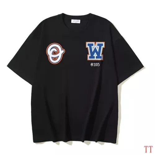 Wholesale Off-White T-Shirts Short Sleeved For Unisex #1295841 $29.00 USD, Wholesale Quality Replica Off-White T-Shirts