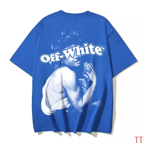 Wholesale Off-White T-Shirts Short Sleeved For Unisex #1295855 $29.00 USD, Wholesale Quality Replica Off-White T-Shirts