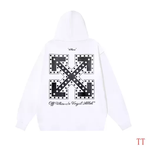 Replica Off-White Hoodies Long Sleeved For Unisex #1295869 $52.00 USD for Wholesale