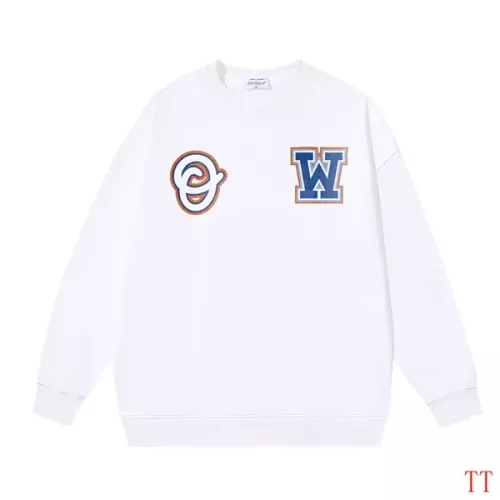 Wholesale Off-White Hoodies Long Sleeved For Unisex #1295873 $48.00 USD, Wholesale Quality Replica Off-White Hoodies