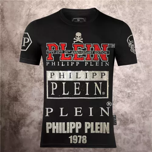 Wholesale Philipp Plein PP T-Shirts Short Sleeved For Men #1295920 $32.00 USD, Wholesale Quality Replica Philipp Plein PP T-Shirts