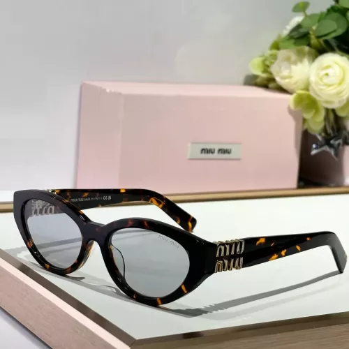 Wholesale MIU MIU AAA Quality Sunglasses #1296145 $60.00 USD, Wholesale Quality Replica MIU MIU AAA Sunglasses