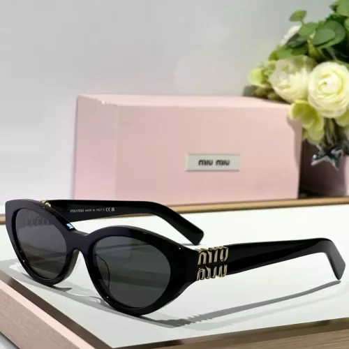 Wholesale MIU MIU AAA Quality Sunglasses #1296147 $60.00 USD, Wholesale Quality Replica MIU MIU AAA Sunglasses