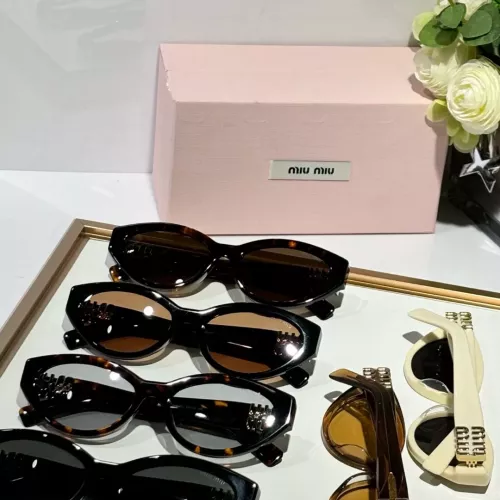 Replica MIU MIU AAA Quality Sunglasses #1296147 $60.00 USD for Wholesale