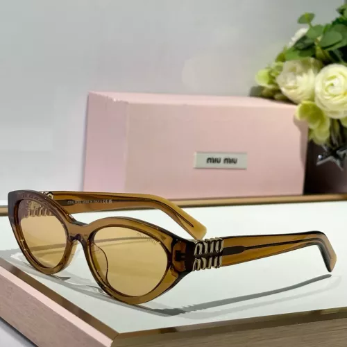 Wholesale MIU MIU AAA Quality Sunglasses #1296151 $60.00 USD, Wholesale Quality Replica MIU MIU AAA Sunglasses