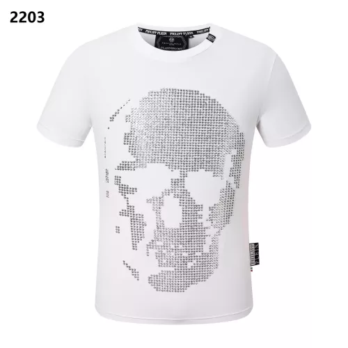 Wholesale Philipp Plein PP T-Shirts Short Sleeved For Men #1296220 $27.00 USD, Wholesale Quality Replica Philipp Plein PP T-Shirts