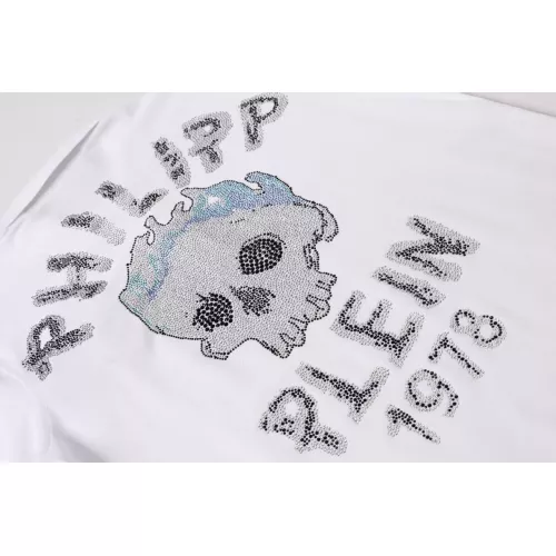 Replica Philipp Plein PP T-Shirts Short Sleeved For Men #1296248 $32.00 USD for Wholesale