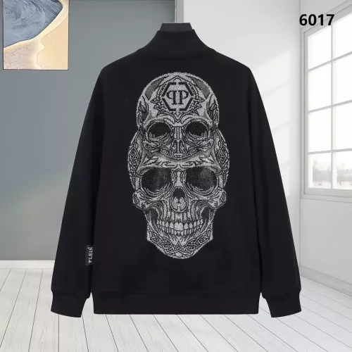 Wholesale Philipp Plein PP Jackets Long Sleeved For Men #1296300 $64.00 USD, Wholesale Quality Replica Philipp Plein PP Jackets