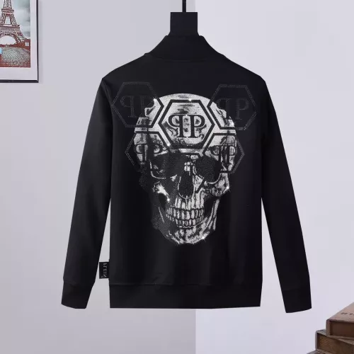 Wholesale Philipp Plein PP Jackets Long Sleeved For Men #1296307 $64.00 USD, Wholesale Quality Replica Philipp Plein PP Jackets