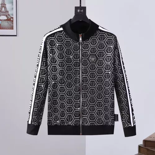 Wholesale Philipp Plein PP Jackets Long Sleeved For Men #1296335 $85.00 USD, Wholesale Quality Replica Philipp Plein PP Jackets