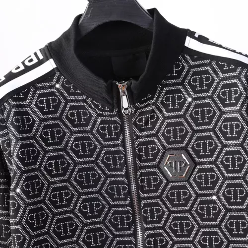 Replica Philipp Plein PP Jackets Long Sleeved For Men #1296335 $85.00 USD for Wholesale