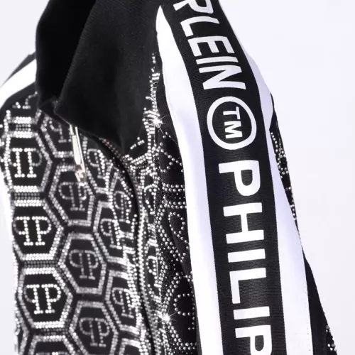 Replica Philipp Plein PP Jackets Long Sleeved For Men #1296335 $85.00 USD for Wholesale