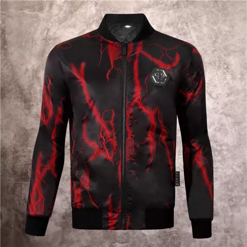 Wholesale Philipp Plein PP Jackets Long Sleeved For Men #1296352 $68.00 USD, Wholesale Quality Replica Philipp Plein PP Jackets