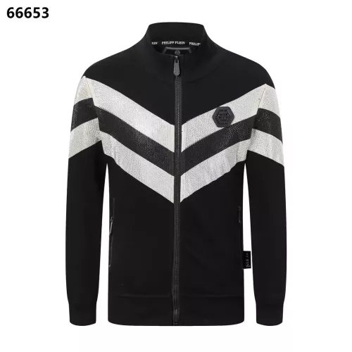 Wholesale Philipp Plein PP Jackets Long Sleeved For Men #1296355 $64.00 USD, Wholesale Quality Replica Philipp Plein PP Jackets