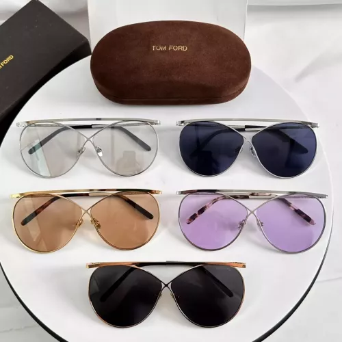 Replica Tom Ford AAA Quality Sunglasses #1296424 $60.00 USD for Wholesale