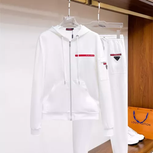 Wholesale Prada Tracksuits Long Sleeved For Men #1296454 $92.00 USD, Wholesale Quality Replica Prada Tracksuits