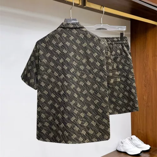 Replica Burberry Tracksuits Short Sleeved For Men #1296511 $82.00 USD for Wholesale