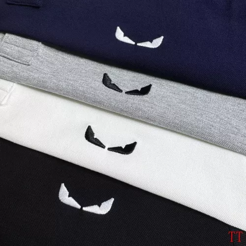 Replica Fendi T-Shirts Short Sleeved For Men #1296581 $39.00 USD for Wholesale