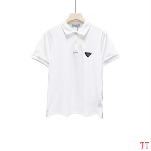 Wholesale Prada T-Shirts Short Sleeved For Men #1296583 $39.00 USD, Wholesale Quality Replica Prada T-Shirts