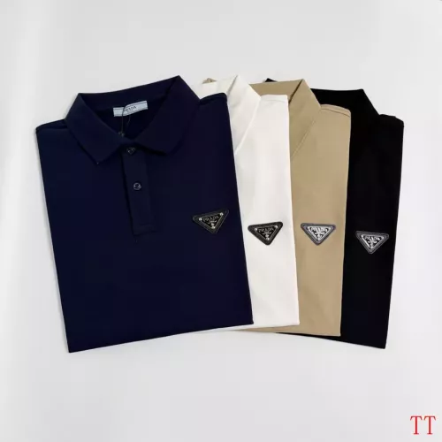 Replica Prada T-Shirts Short Sleeved For Men #1296585 $39.00 USD for Wholesale